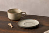 Malia Cup & Saucer - Cream-nkuku