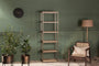 Marjori Mango Wood And Iron Standing Shelves - Narrow-nkuku