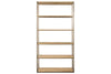 Marjori Mango Wood And Iron Standing Shelves - Wide-nkuku