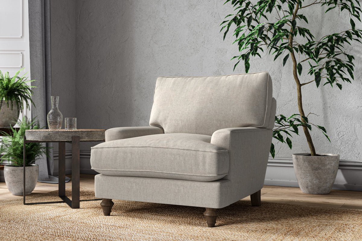 Marri Armchair - Brera Linen Natural- nkuku