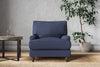 Marri Armchair - Recycled Cotton Navy-nkuku