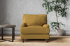 Marri Armchair - Recycled Cotton Ochre-nkuku