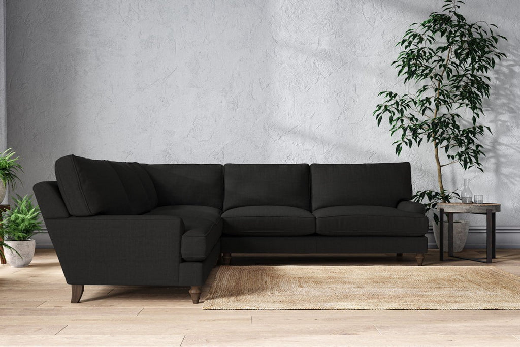 Marri Grand Corner Sofa - Brera Linen Charcoal-nkuku