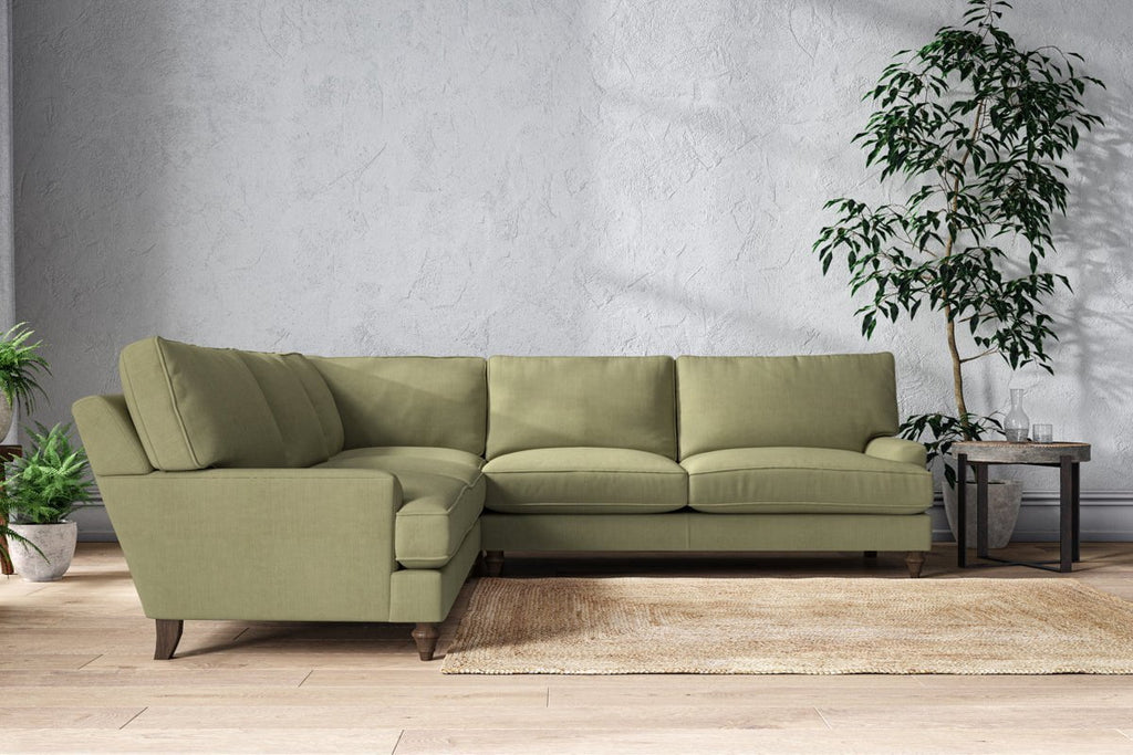 Marri Grand Corner Sofa - Brera Linen Sage-nkuku