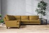 Marri Grand Corner Sofa - Recycled Cotton Ochre-nkuku