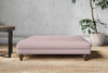 Marri Grand Footstool - Recycled Cotton Lavender-nkuku