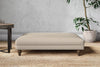 Marri Grand Footstool - Recycled Cotton Stone-nkuku