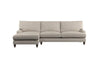 Marri Grand Left Hand Chaise Sofa - Brera Linen Chestnut-nkuku