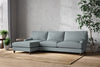 Marri Grand Left Hand Chaise Sofa - Recycled Cotton Horizon-nkuku