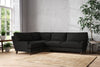 Marri Grand Left Hand Corner Sofa - Brera Linen Charcoal-nkuku