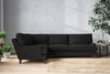 Marri Grand Left Hand Corner Sofa - Brera Linen Charcoal-nkuku