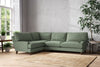 Marri Grand Left Hand Corner Sofa - Brera Linen Jade-nkuku