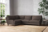 Marri Grand Left Hand Corner Sofa - Recycled Cotton Mocha-nkuku