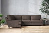 Marri Grand Left Hand Corner Sofa - Recycled Cotton Mocha-nkuku