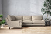 Marri Grand Left Hand Corner Sofa - Recycled Cotton Stone-nkuku