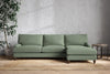 Marri Grand Right Hand Chaise Sofa - Brera Linen Jade-nkuku