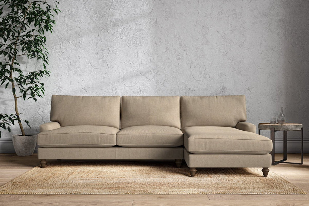 Marri Grand Right Hand Chaise Sofa - Brera Linen Pebble-nkuku