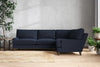 Marri Grand Right Hand Corner Sofa - Brera Linen Indigo-nkuku