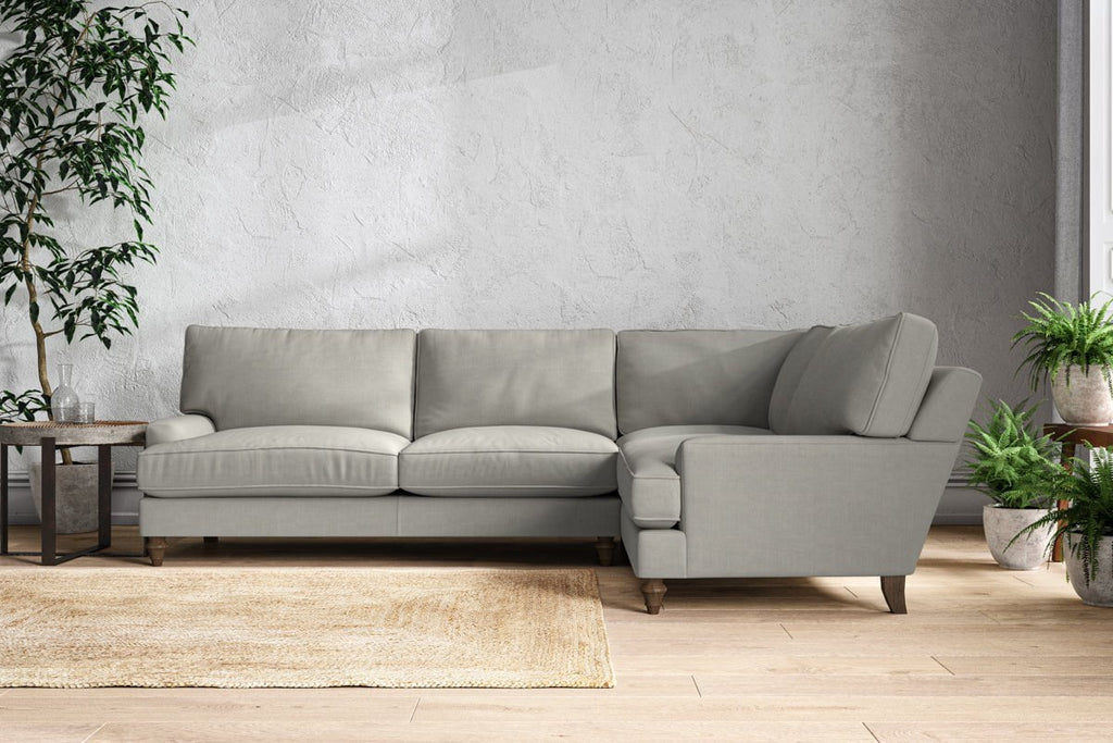 Marri Grand Right Hand Corner Sofa - Brera Linen Smoke-nkuku