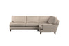 Marri Grand Right Hand Corner Sofa - Recycled Cotton Airforce-nkuku