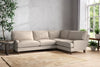 Marri Grand Right Hand Corner Sofa - Recycled Cotton Natural-nkuku