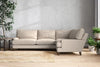 Marri Grand Right Hand Corner Sofa - Recycled Cotton Natural-nkuku