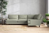 Marri Grand Right Hand Corner Sofa - Recycled Cotton Seaspray-nkuku