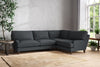 Marri Grand Right Hand Corner Sofa - Recycled Cotton Thunder-nkuku