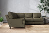 Marri Large Corner Sofa - Recycled Cotton Fatigue-nkuku