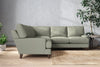 Marri Large Corner Sofa - Recycled Cotton Seaspray-nkuku