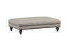 Marri Large Footstool - Brera Linen Charcoal-nkuku