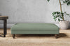 Marri Large Footstool - Brera Linen Jade-nkuku