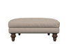 Marri Large Footstool - Recycled Cotton Mocha-nkuku