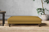 Marri Large Footstool - Recycled Cotton Ochre-nkuku