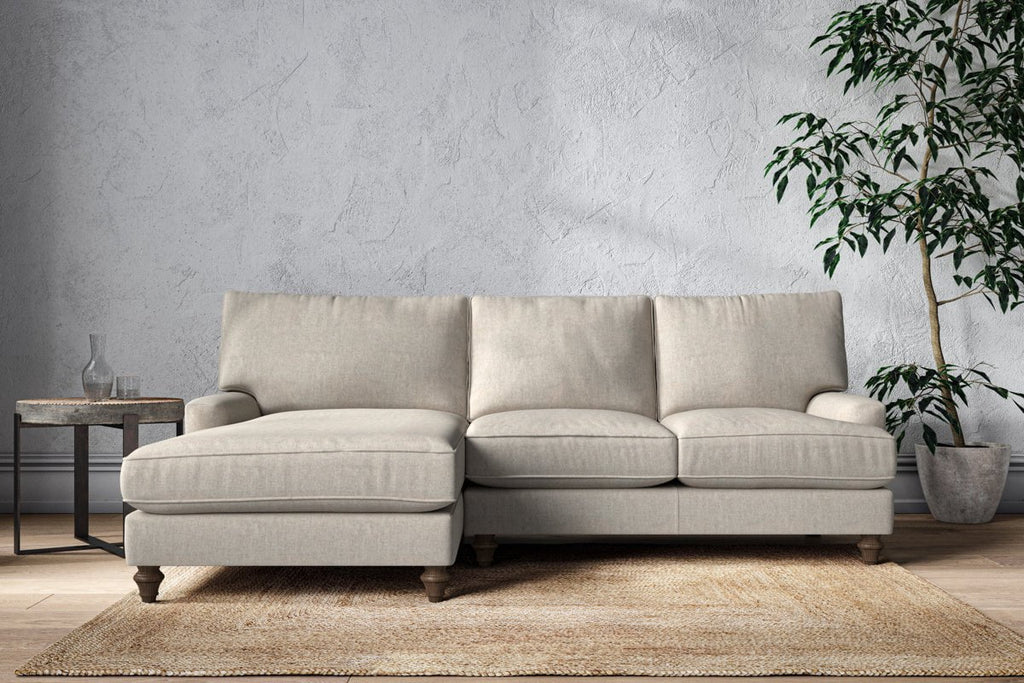 Marri Large Left Hand Chaise Sofa - Brera Linen Natural-nkuku