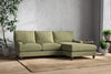 Marri Large Right Hand Chaise Sofa - Brera Linen Sage-nkuku