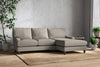 Marri Large Right Hand Chaise Sofa - Recycled Cotton Flax-nkuku