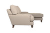 Marri Large Right Hand Chaise Sofa - Recycled Cotton Natural-nkuku