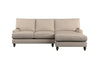 Marri Large Right Hand Chaise Sofa - Recycled Cotton Seaspray-nkuku