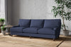 Marri Super Grand Sofa - Recycled Cotton Navy-nkuku