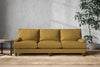 Marri Super Grand Sofa - Recycled Cotton Ochre-nkuku