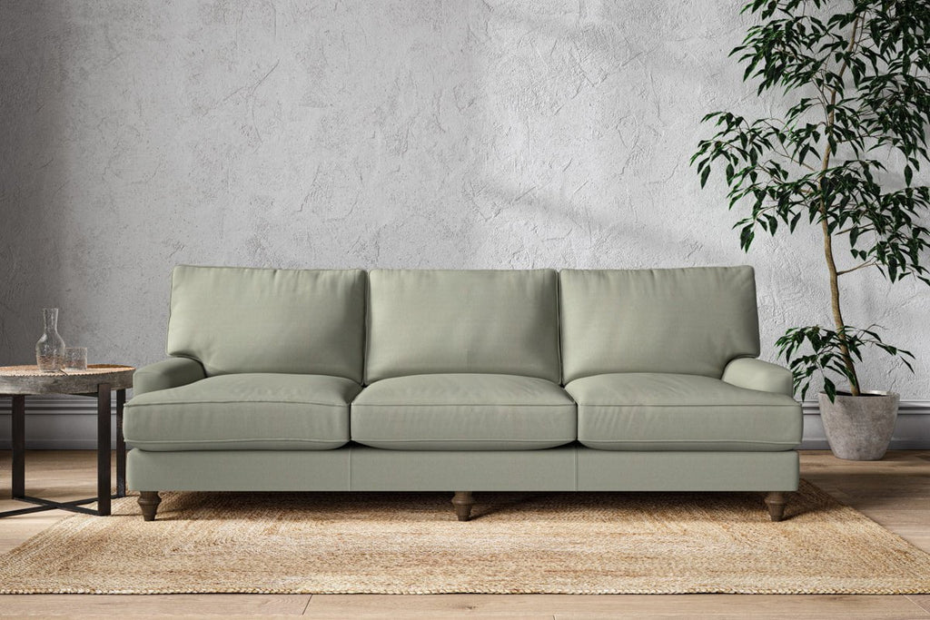 Marri Super Grand Sofa - Recycled Cotton Seaspray-nkuku