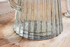 Minati Ribbed Glass Jug - Clear-nkuku