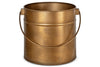 Mosat Iron Fireside Bucket - Antique Brass-nkuku