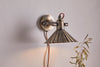 Moti Wall Lamp - Antique Brass-nkuku