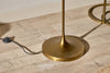 Mulia Recycled Glass Floor Lamp - Antique Brass-nkuku