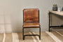 Narwana Leather Desk Chair - Aged Tan