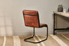 Narwana Leather Desk Chair - Aged Tan