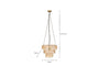 Noko Rattan Chandelier