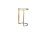 Nakuru Iron & Glass Side Table Set - Brass- nkuku